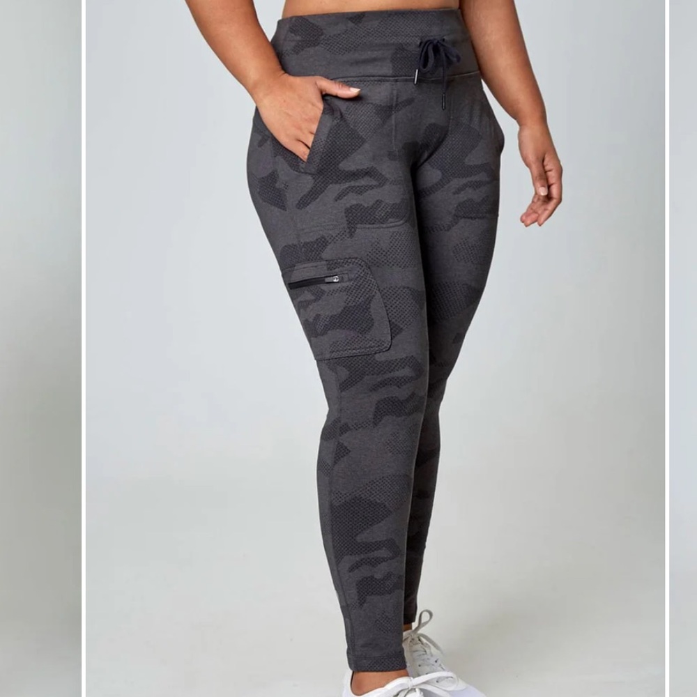 MPG Grey Camo Jogger Pants
